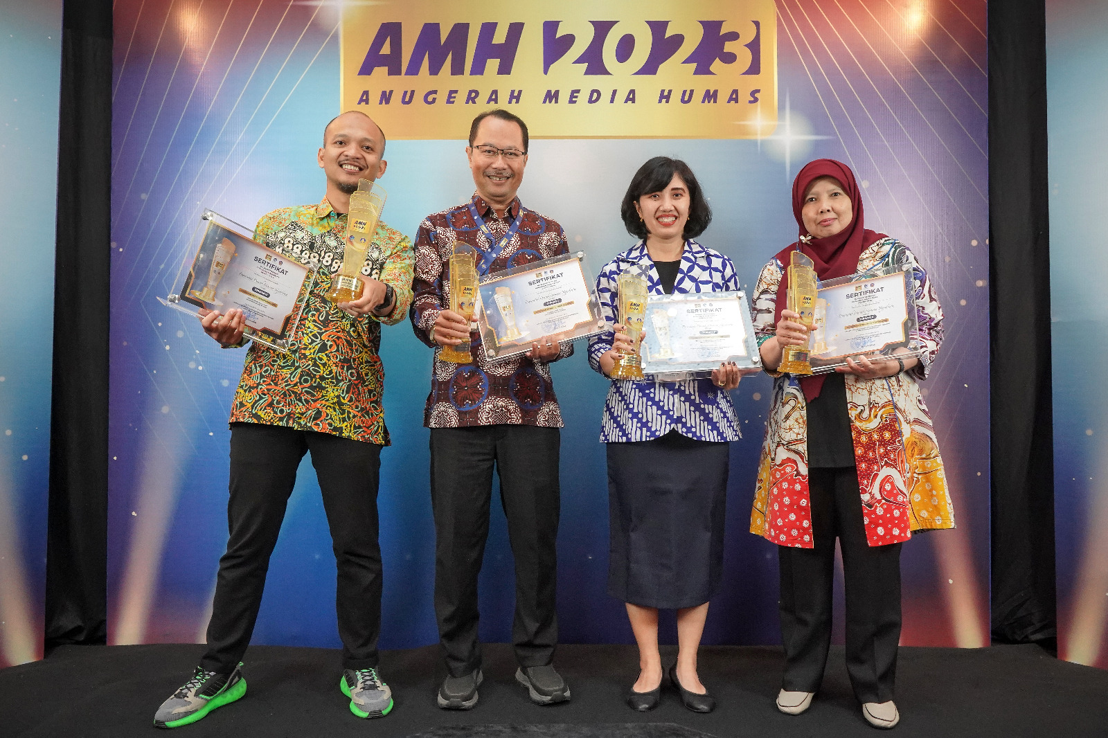 Pemda DIY Kembali Borong Penghargaan dalam Anugerah Media Humas (AMH) 2023